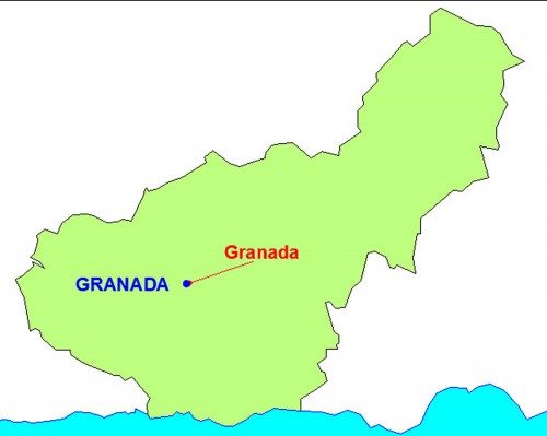 mapa granada