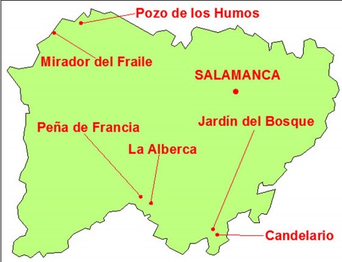 mapa salamanca